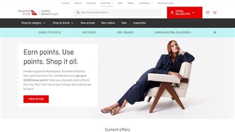 qantas frequent flyer shopping online.